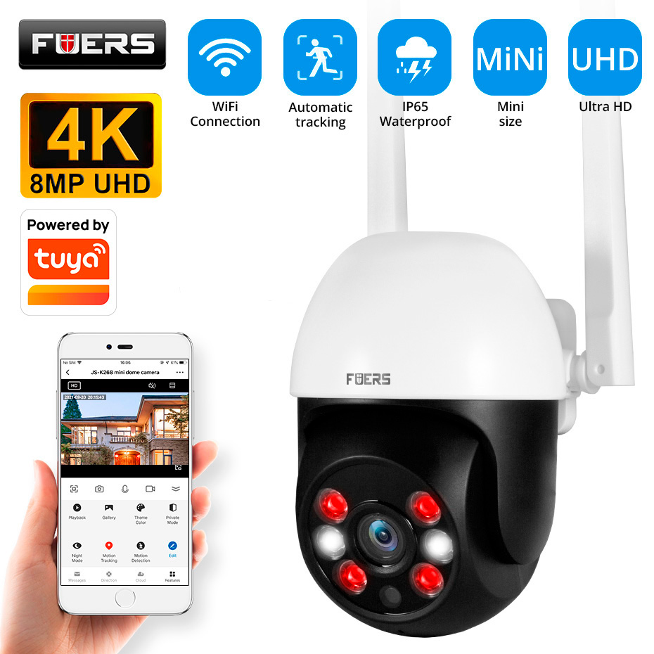 Smart Home Imou - Kamera IP 8MP 4K Fuers untuk