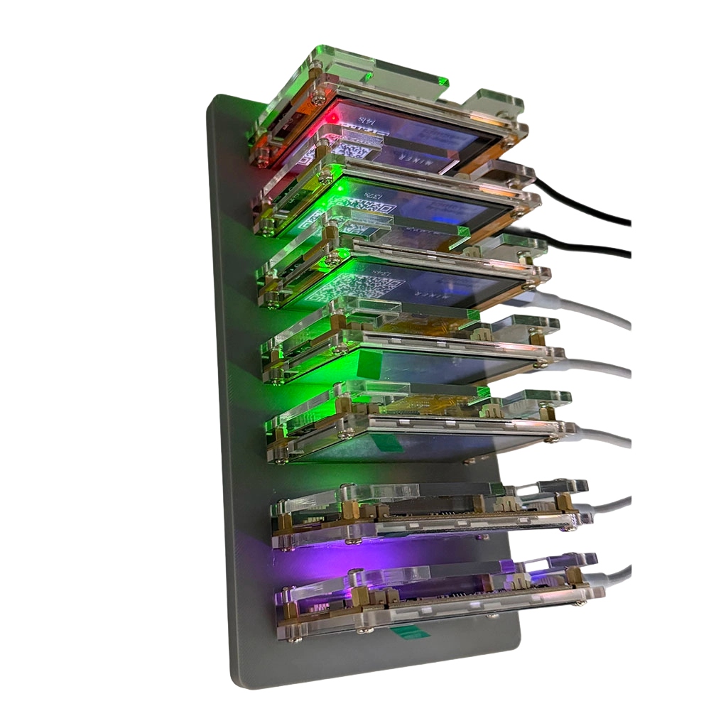Upgrade Smart Home - 7X 1030KH/S Nerdminernmminer+7 Slot Base Upgraded