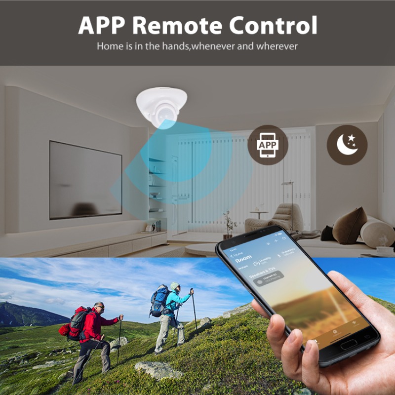 Smart Home Hub - Sensor Gerak Kehadiran Manusia Tuya Matter