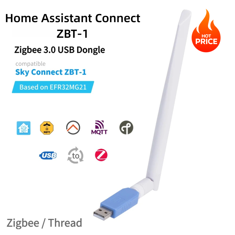 Smart Home Zigbee 3.0 - Zigbee 3.0 USB Dongle Coordinator ZBT-1