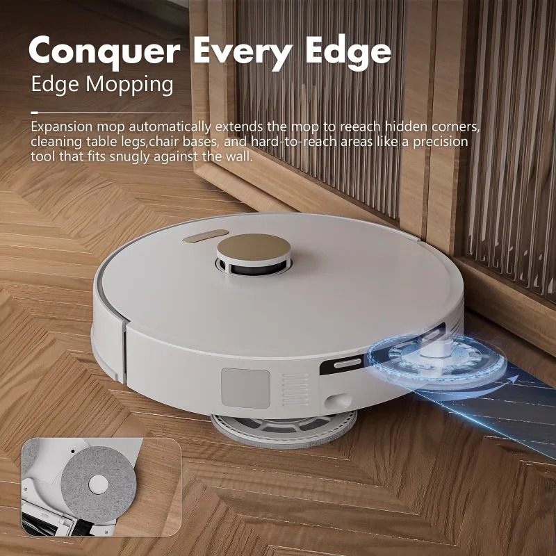 Vacuum Cleaner Smart Home - Penyedot Debu Robotik, Pengepel Basah Kering,