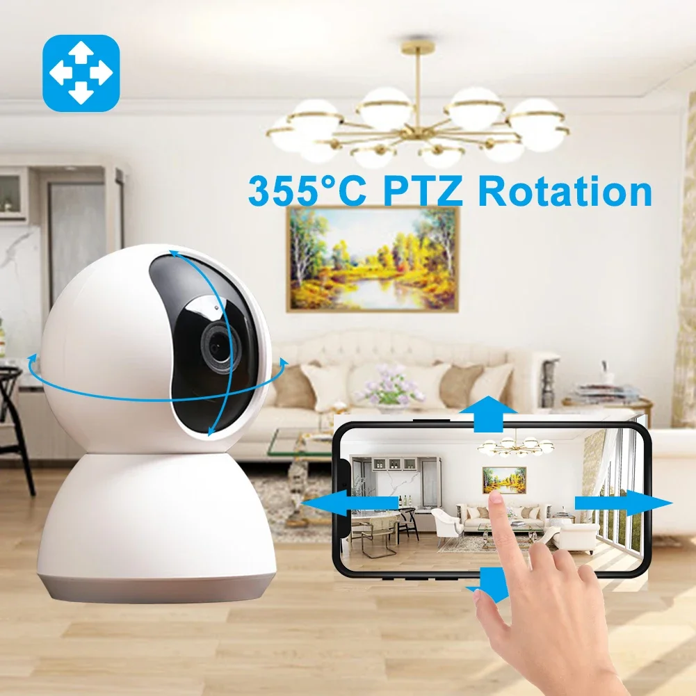 Smart Baby Night Light - Kamera Dalam Ruangan Tuya Pintar 400W