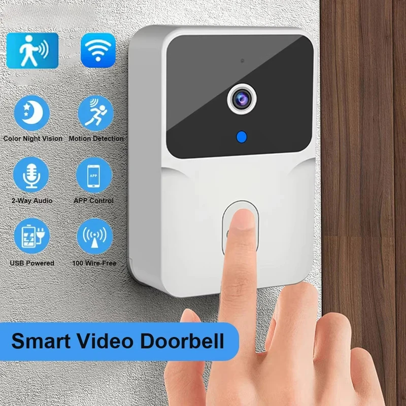Smart Home Cctv - Bel Pintu Video WiFi Rumah Pintar