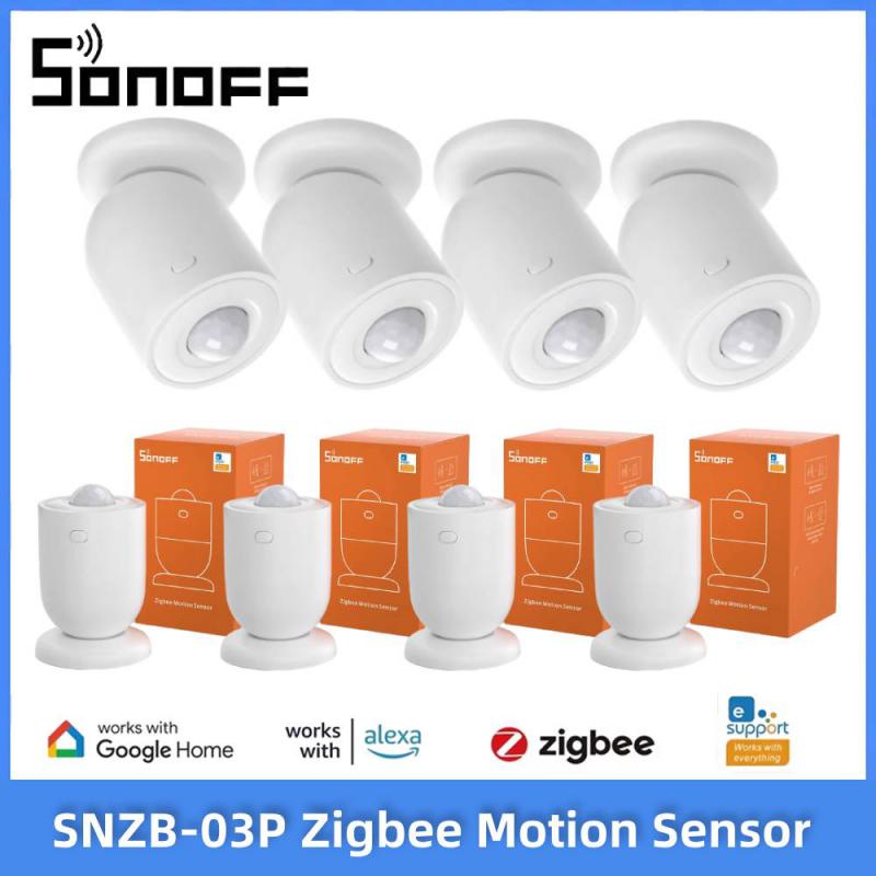 Smart Home Hub - SONOFF SNZB-03P Zigbee Sensor Gerak Keamanan
