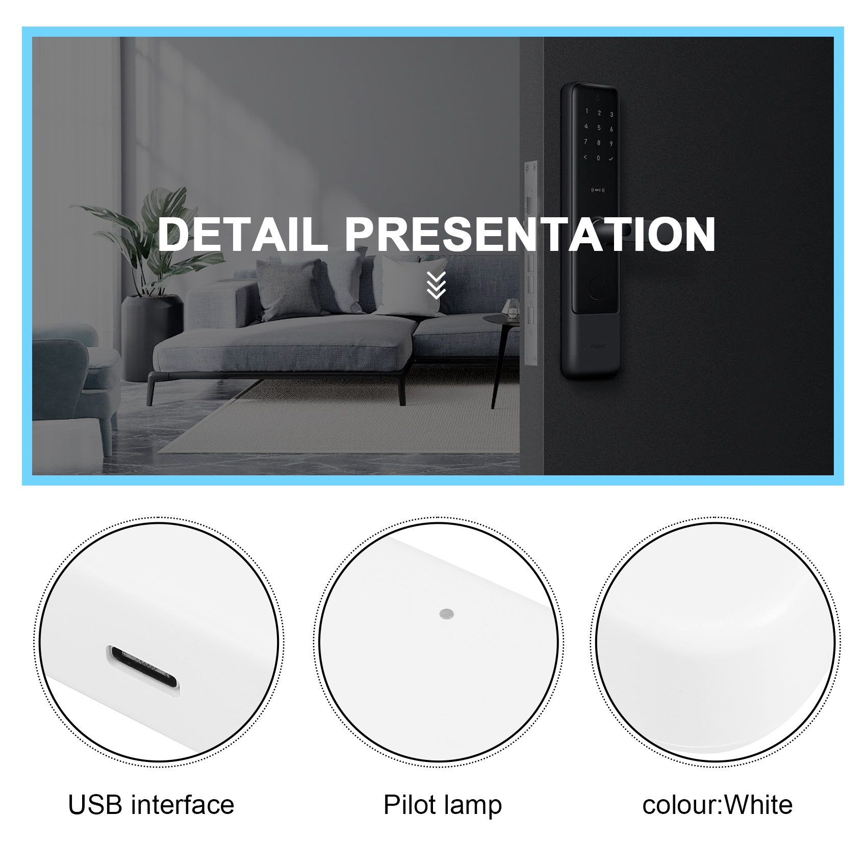 Smart Home Hub - Gerbang Wifi Bluetooth Kunci Pintu Elektronik