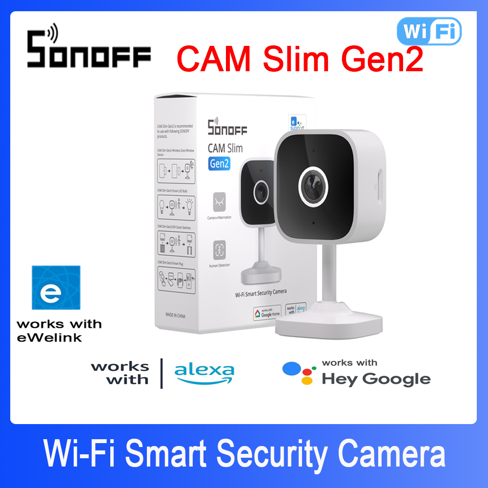 Smart Home Cctv Camera - SONOFF CAM Slim Gen2, kamera keamanan