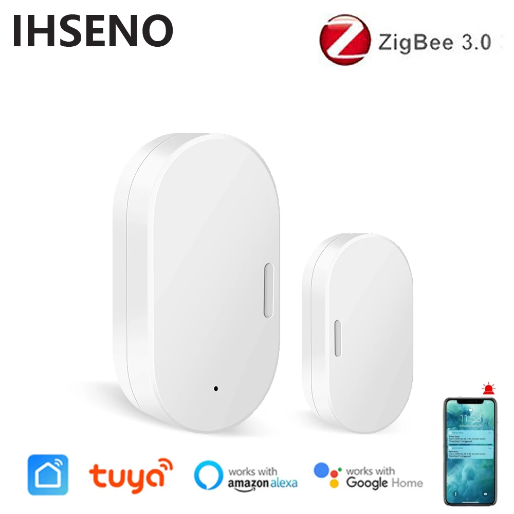 Smart Home Zigbee 3.0 - Zigbee Tuya Sensor pintu cerdas, detektor