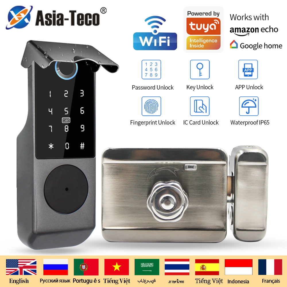 Smart Home Imou - Kunci Pintu Pintar Sidik Jari Tuya