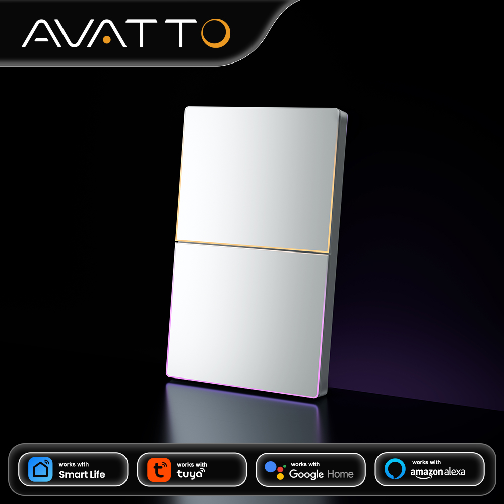 Smart Home Matter - AVATTO Sakelar Lampu Pintar WiFi 1/2/3/4