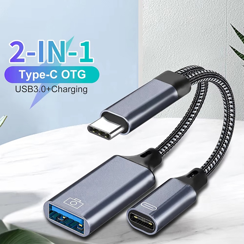 Smart Home Xiaomi - Adaptor Ponsel Kabel OTG Tipe C