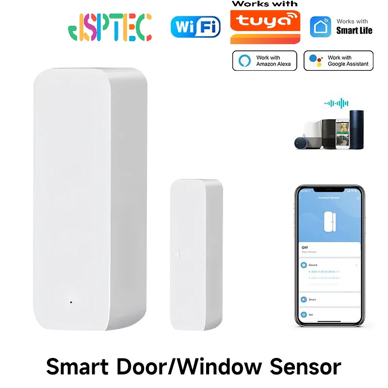 Smart Home Automation System - Tuya WiFi Sensor Pintu Pintar Detektor