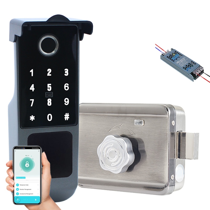 Upgrade Smart Home - Kunci Pintu Besi Anti Air untuk
