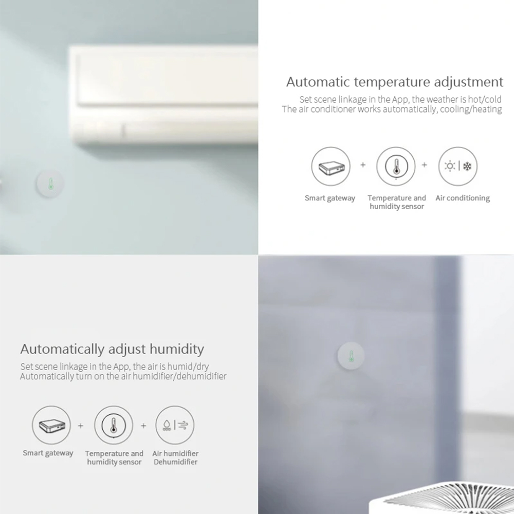 Zigbee Tuya Sensor suhu dan ke - Smart Home Automation System ulasan dan harga