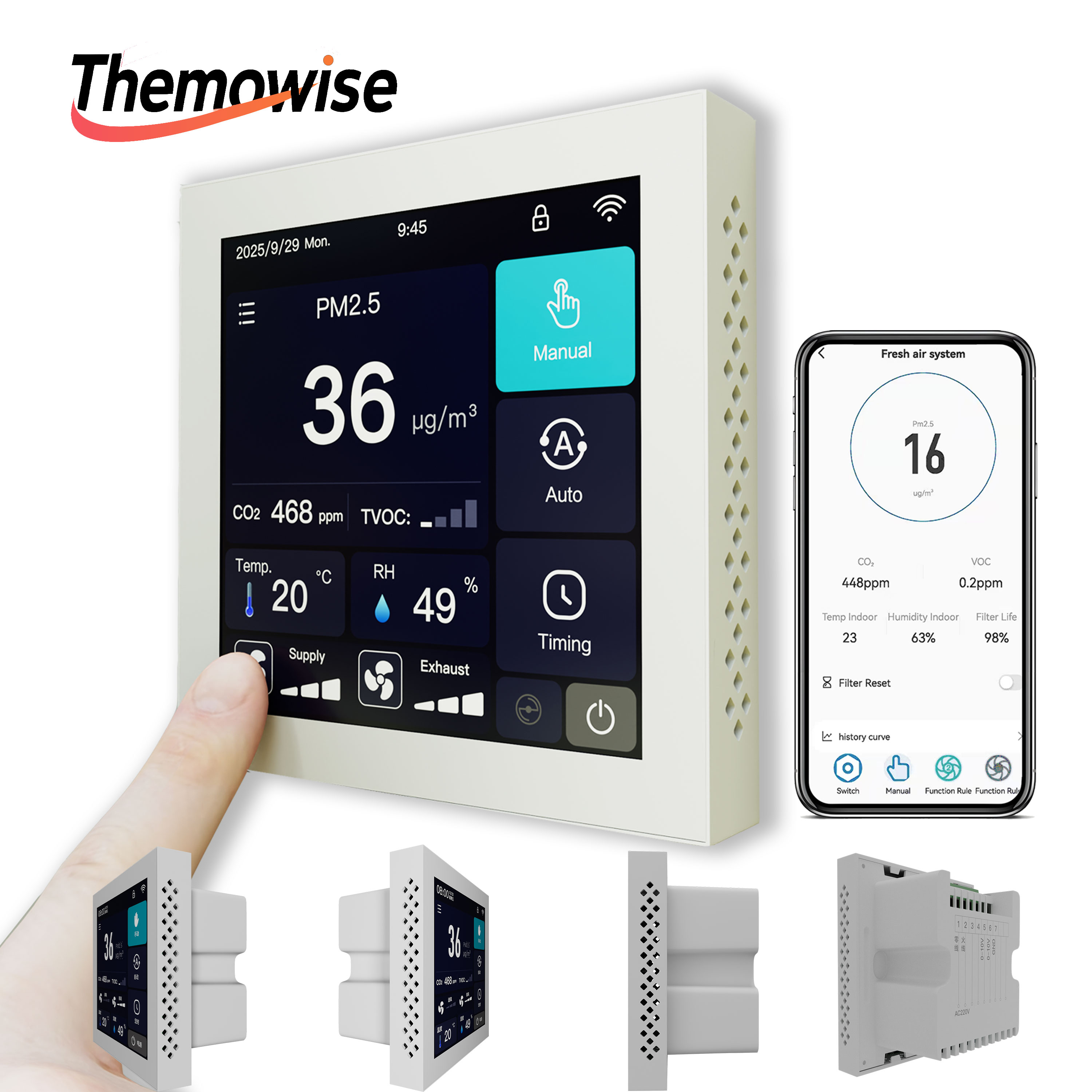 Pengatur Kualitas Udara Rumah  - Smart Home Ac ulasan dan harga