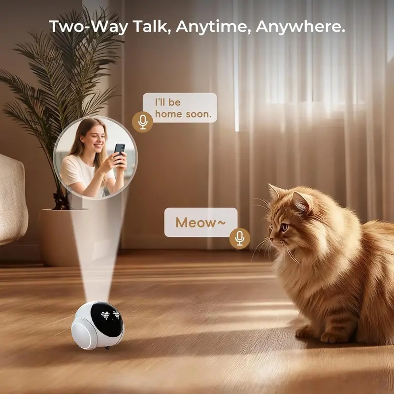 Kamera Robot Hewan Peliharaan  - Smart Home Matter ulasan dan harga