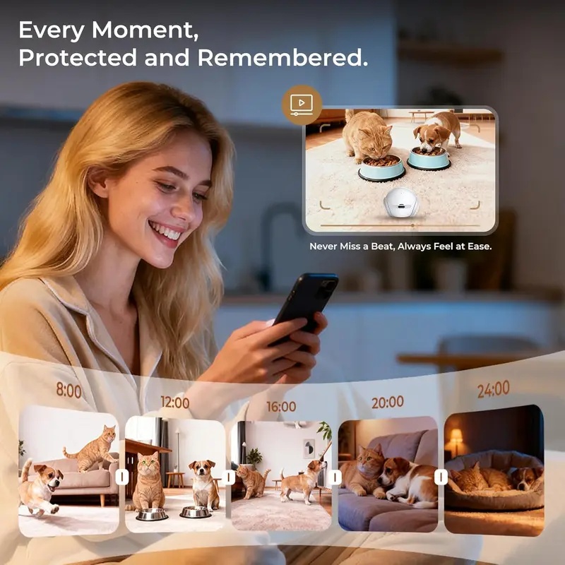 Kamera Robot Hewan Peliharaan  - Smart Home Matter ulasan dan harga