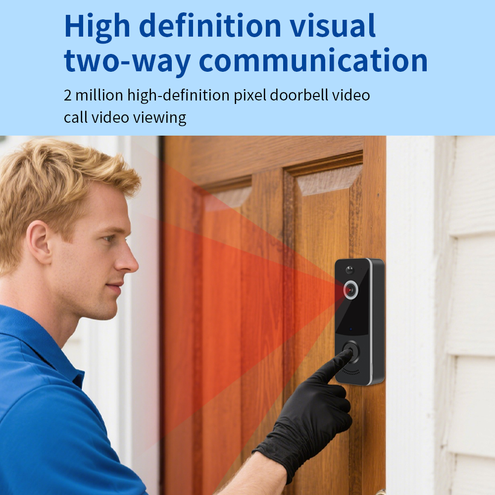 Bel Pintu Video WIFI 1080P Apl - Smart Home Cctv ulasan dan harga