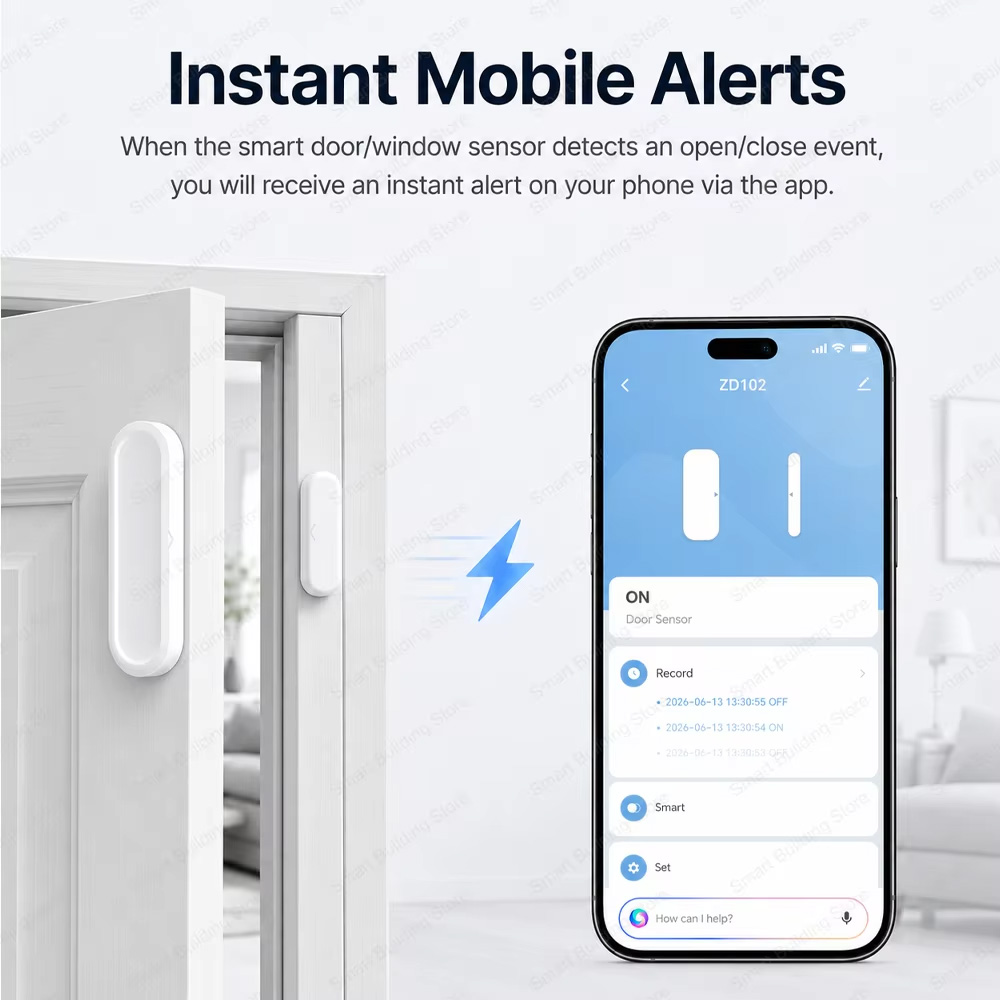 Sensor Jendela Pintu Zigbee 3. - Smart Home Zigbee 3.0 ulasan dan harga