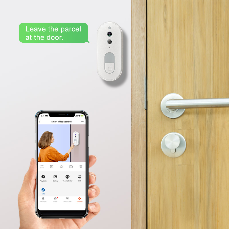 Tuya Bel Pintu Video Pintar Ni - Smart Home Cctv Camera ulasan dan harga