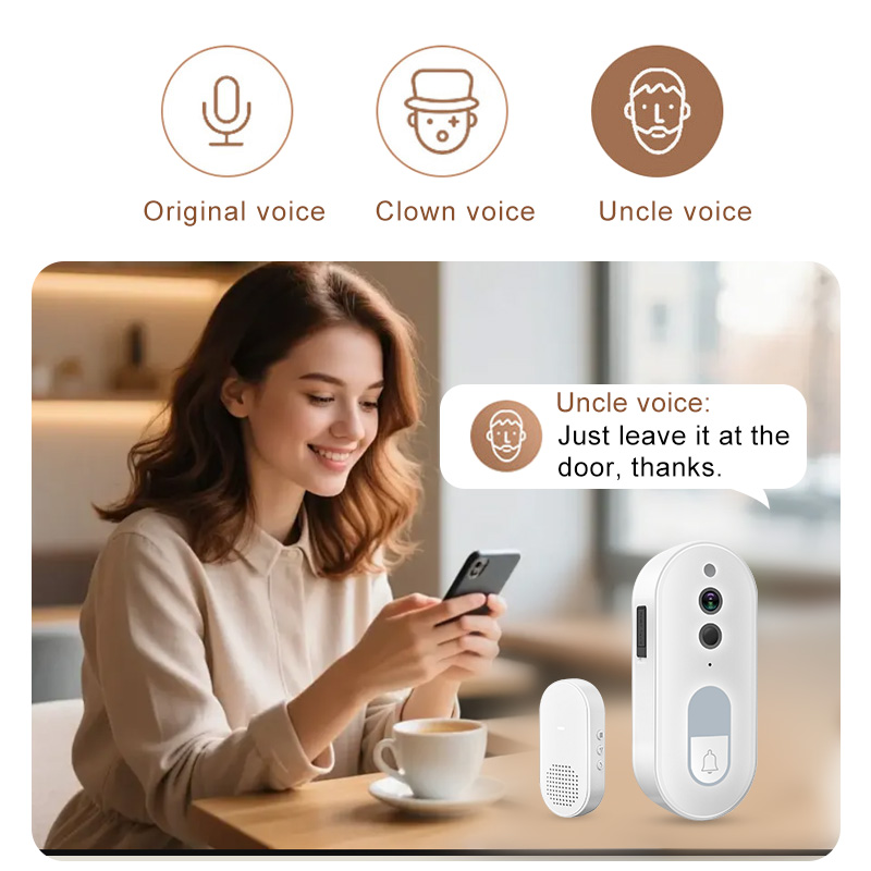 Tuya Bel Pintu Video Pintar Ni - Smart Home Cctv Camera ulasan dan harga