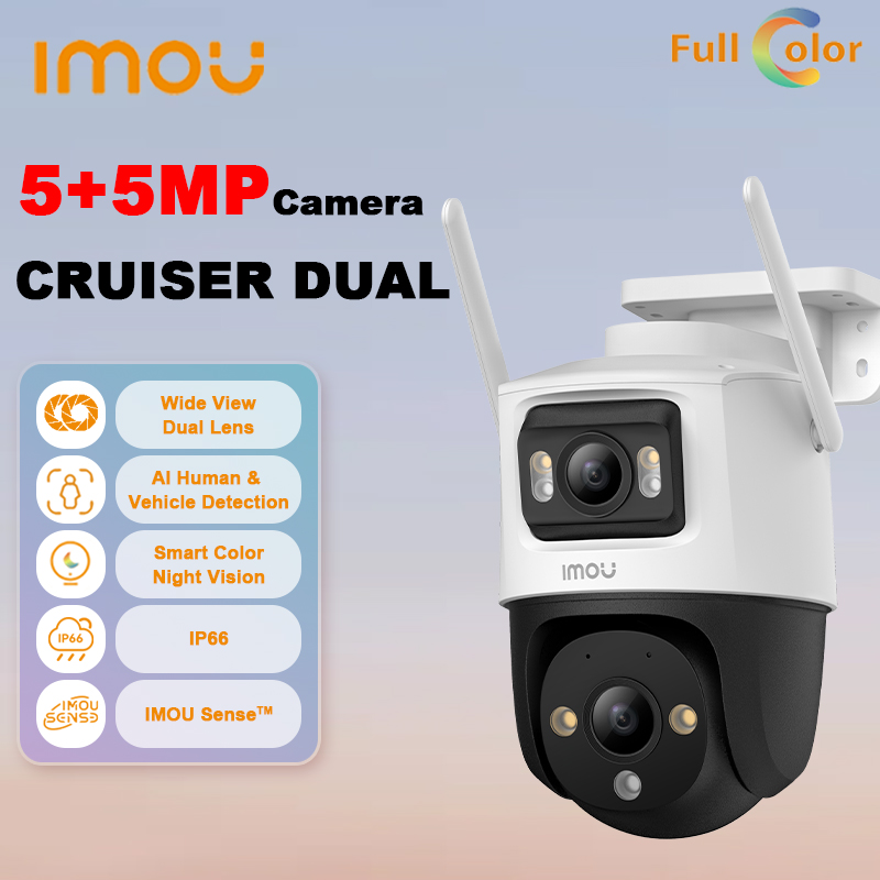 IMOU Cruiser Dual 10MP IP66, d - Smart Home Imou ulasan dan harga