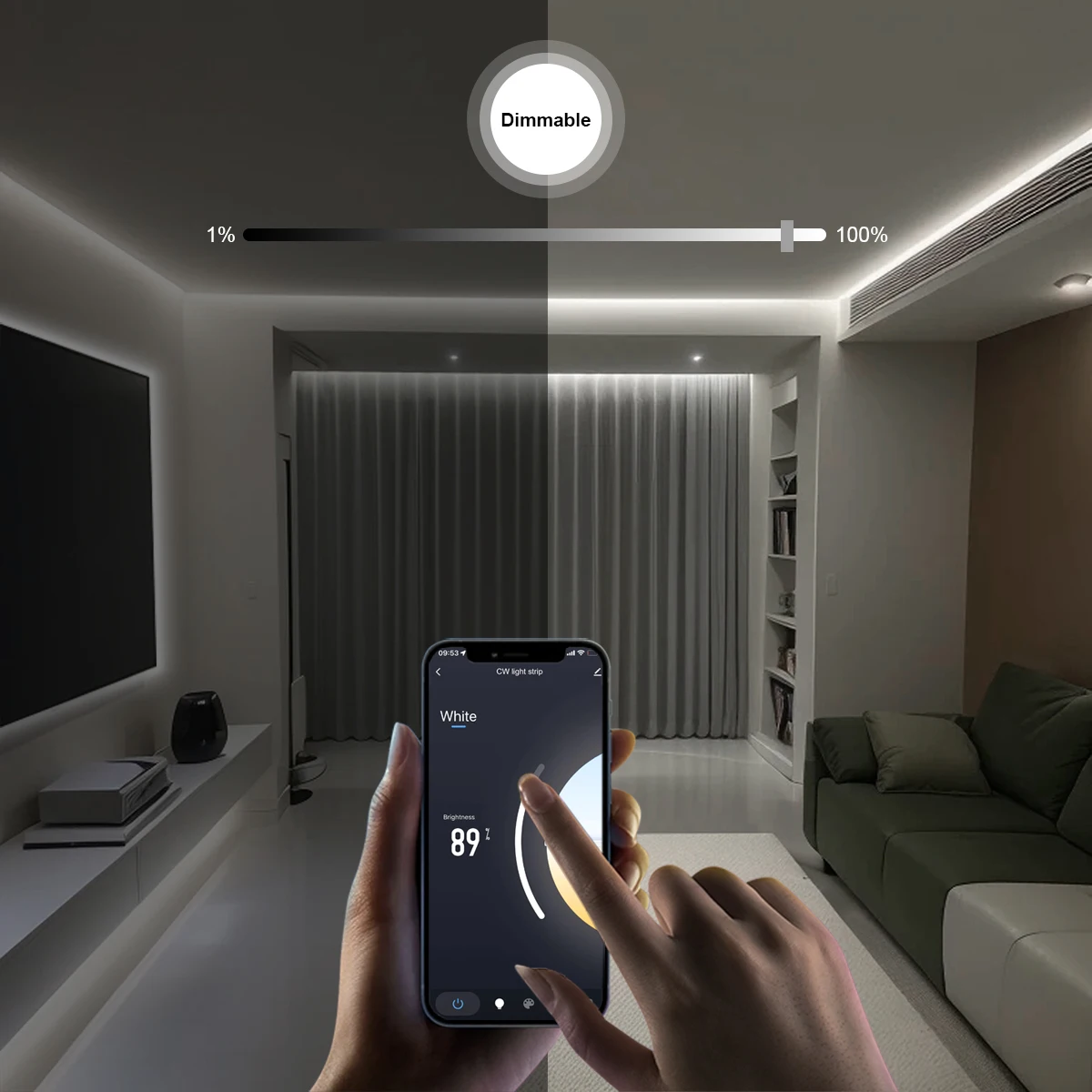 Zigbee 3.0 CCT 2700K-6500K Lam - Smart Home Hub ulasan dan harga