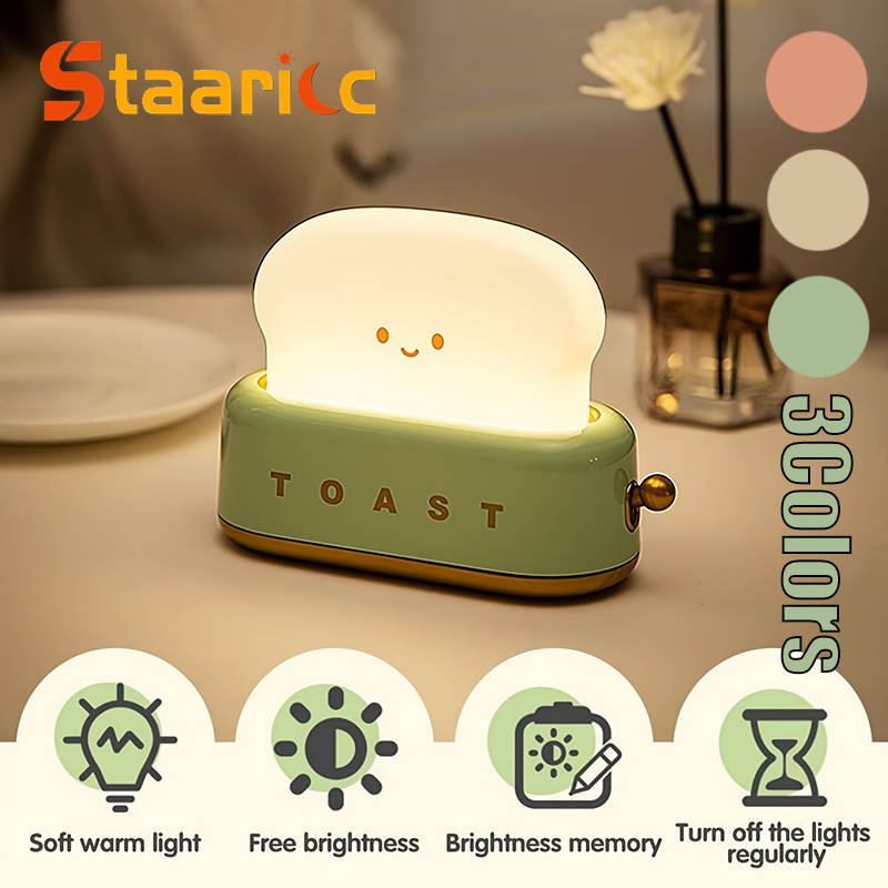Lampu Malam Bentuk Roti Pangga - Smart Baby Night Light ulasan dan harga
