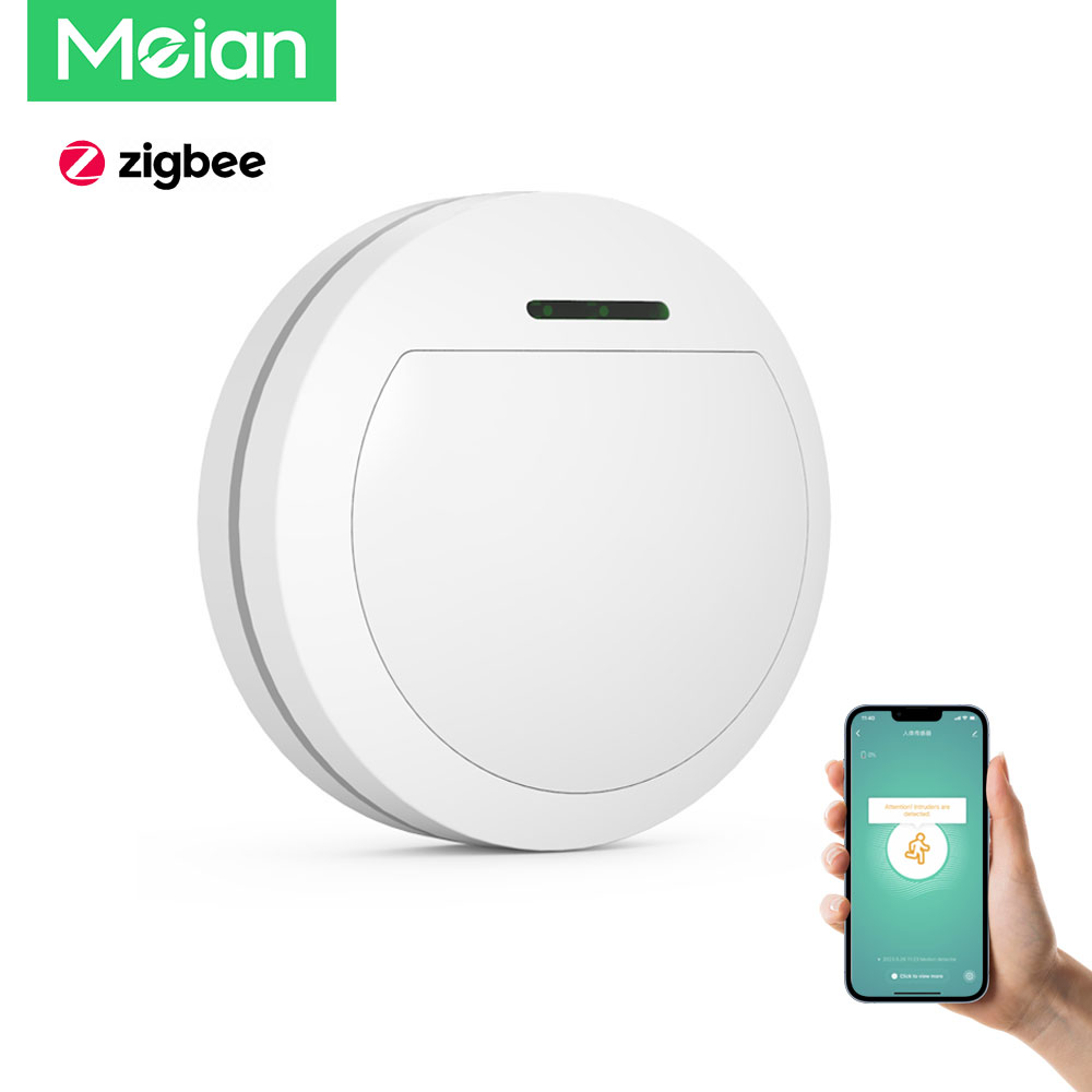 Sensor Gerak Meian Tuya ZigBee - Smart Home Zigbee 3.0 ulasan dan harga