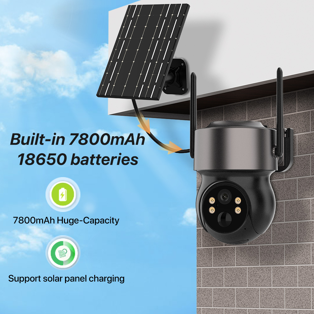 4MP 4G SIM Tenaga Surya Berten - Smart Home Cctv ulasan dan harga