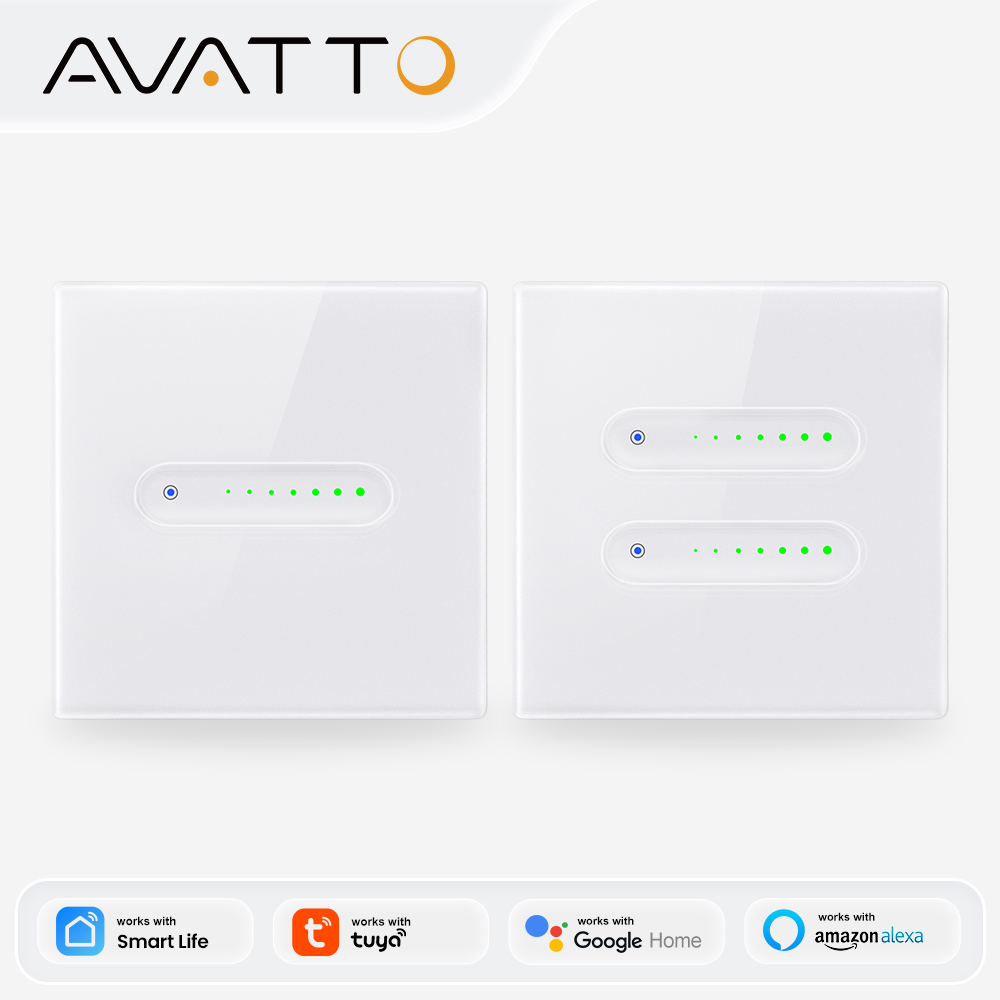 AVATTO WiFi 1/2 Gang Smart Dim - Smart Home Matter ulasan dan harga