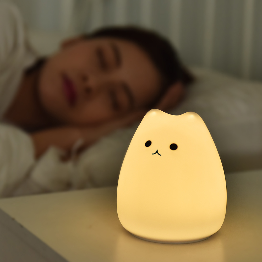 Lampu malam kucing lucu untuk  - Smart Baby Night Light ulasan dan harga