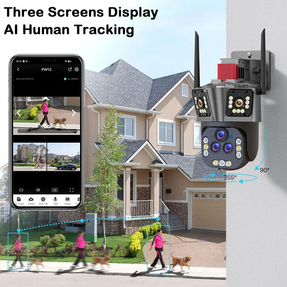 Kamera IP pengawasan keamanan, - Smart Home Cctv Camera ulasan dan harga
