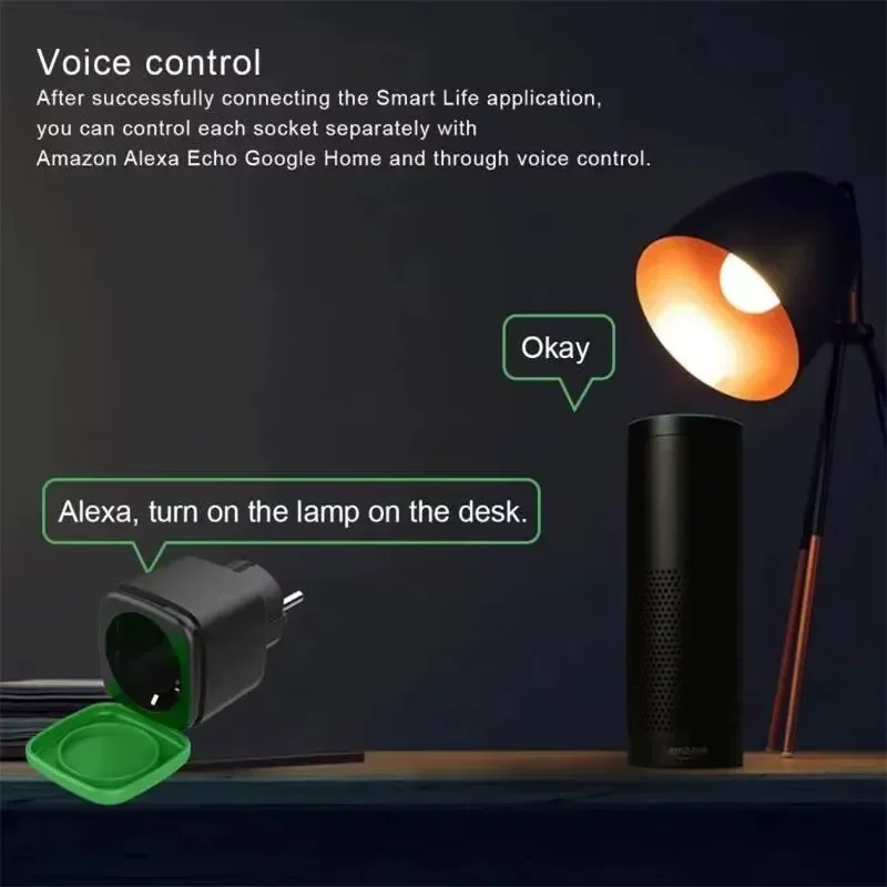 Tuya EU 16A WiFi Smart Waterpr - Smart Home Matter ulasan dan harga