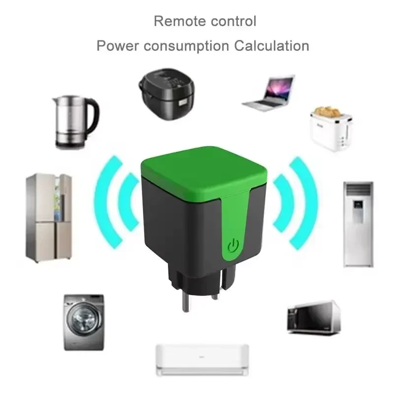 Tuya EU 16A WiFi Smart Waterpr - Smart Home Matter ulasan dan harga