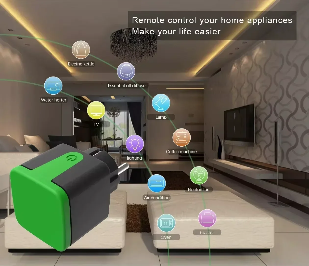 Tuya EU 16A WiFi Smart Waterpr - Smart Home Matter ulasan dan harga