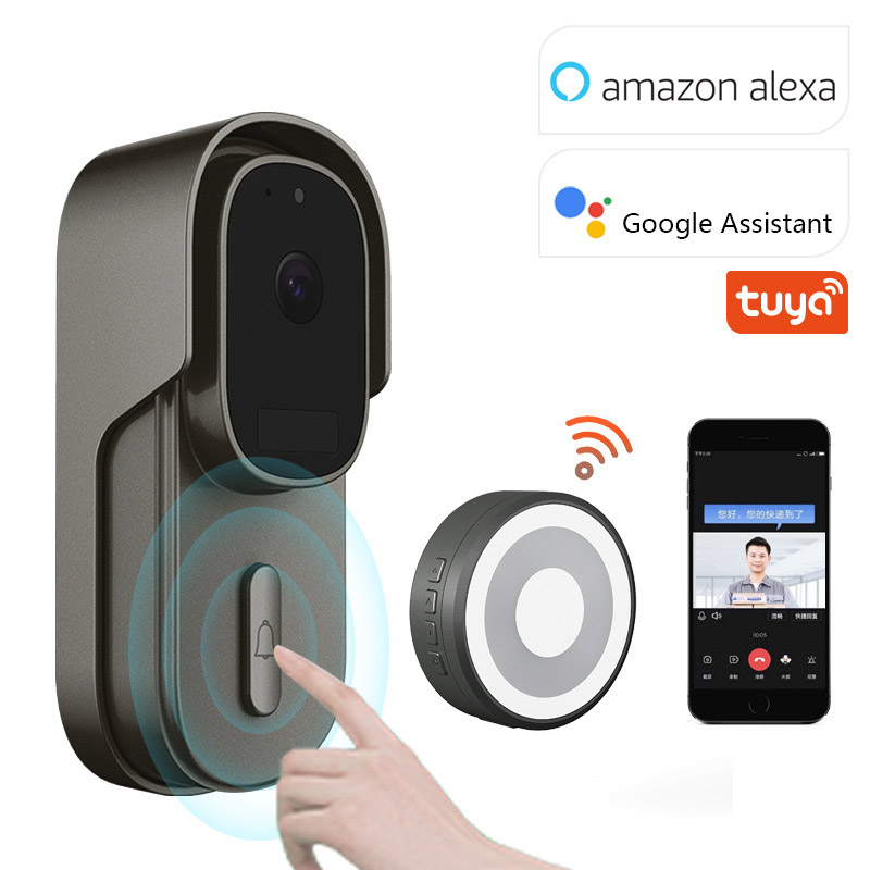 Tuya Video Doorbell 2MP Tahan  - Smart Home Cctv Camera ulasan dan harga