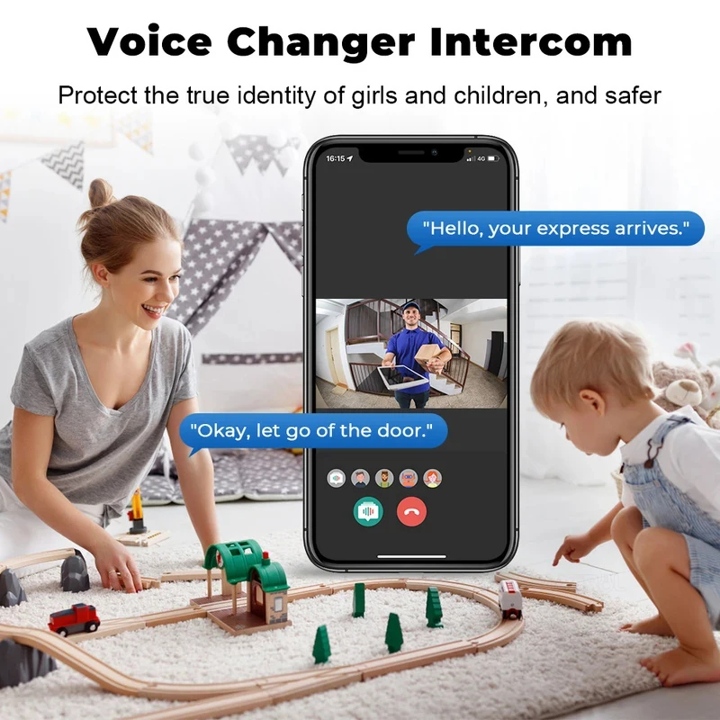 Bel Pintu Video WiFi Rumah Pin - Smart Home Cctv ulasan dan harga