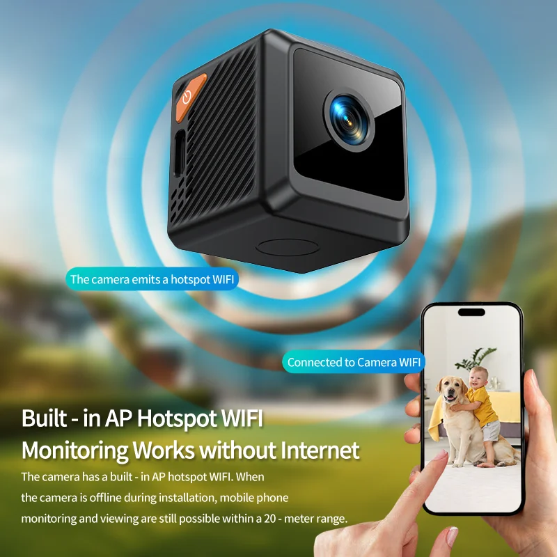 Kamera CCTV mini W02 1080P unt - Smart Home Cctv Camera ulasan dan harga