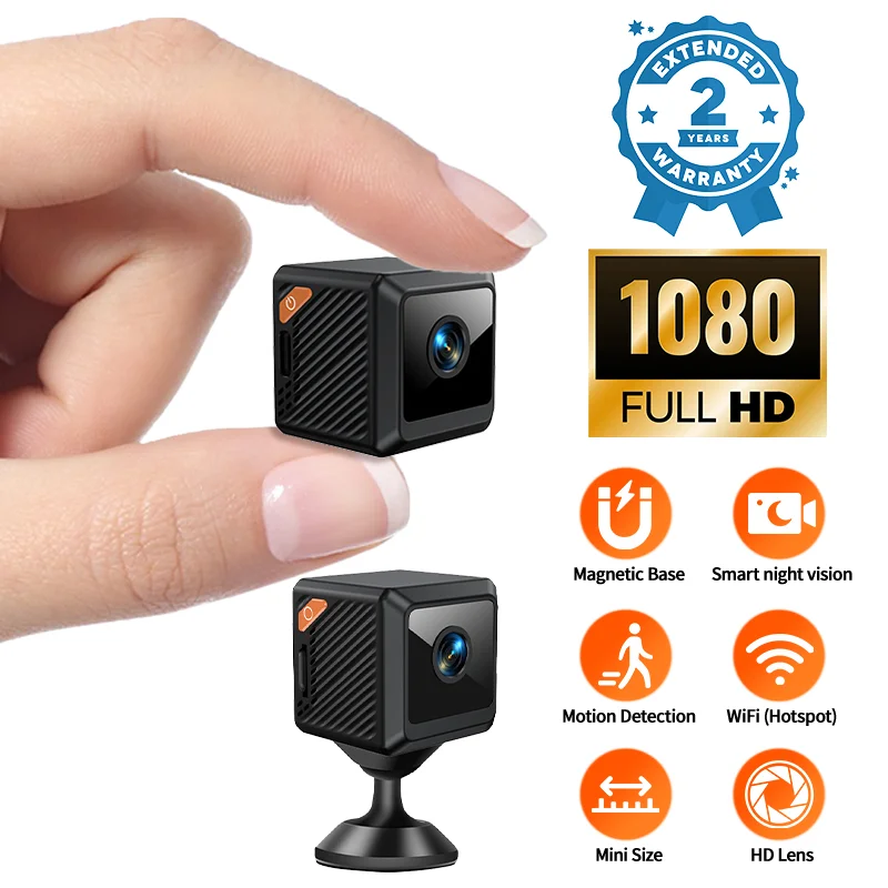 Kamera CCTV mini W02 1080P unt - Smart Home Cctv Camera ulasan dan harga