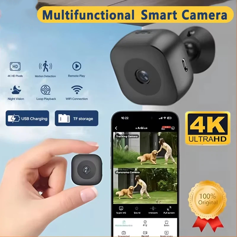 Kamera Mini Lenovo Smart 4K HD - Smart Home Cctv ulasan dan harga