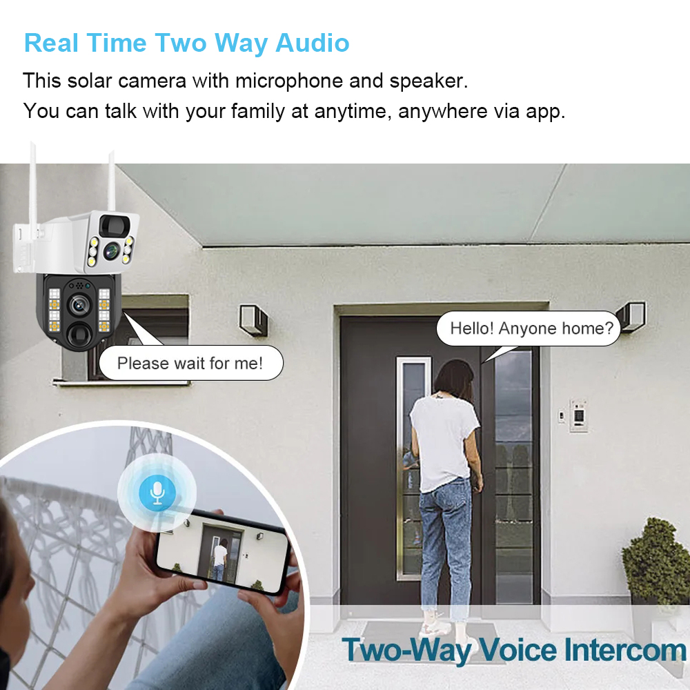 Kamera IP CCTV WiFi/4G, alat p - Smart Home Cctv Camera ulasan dan harga