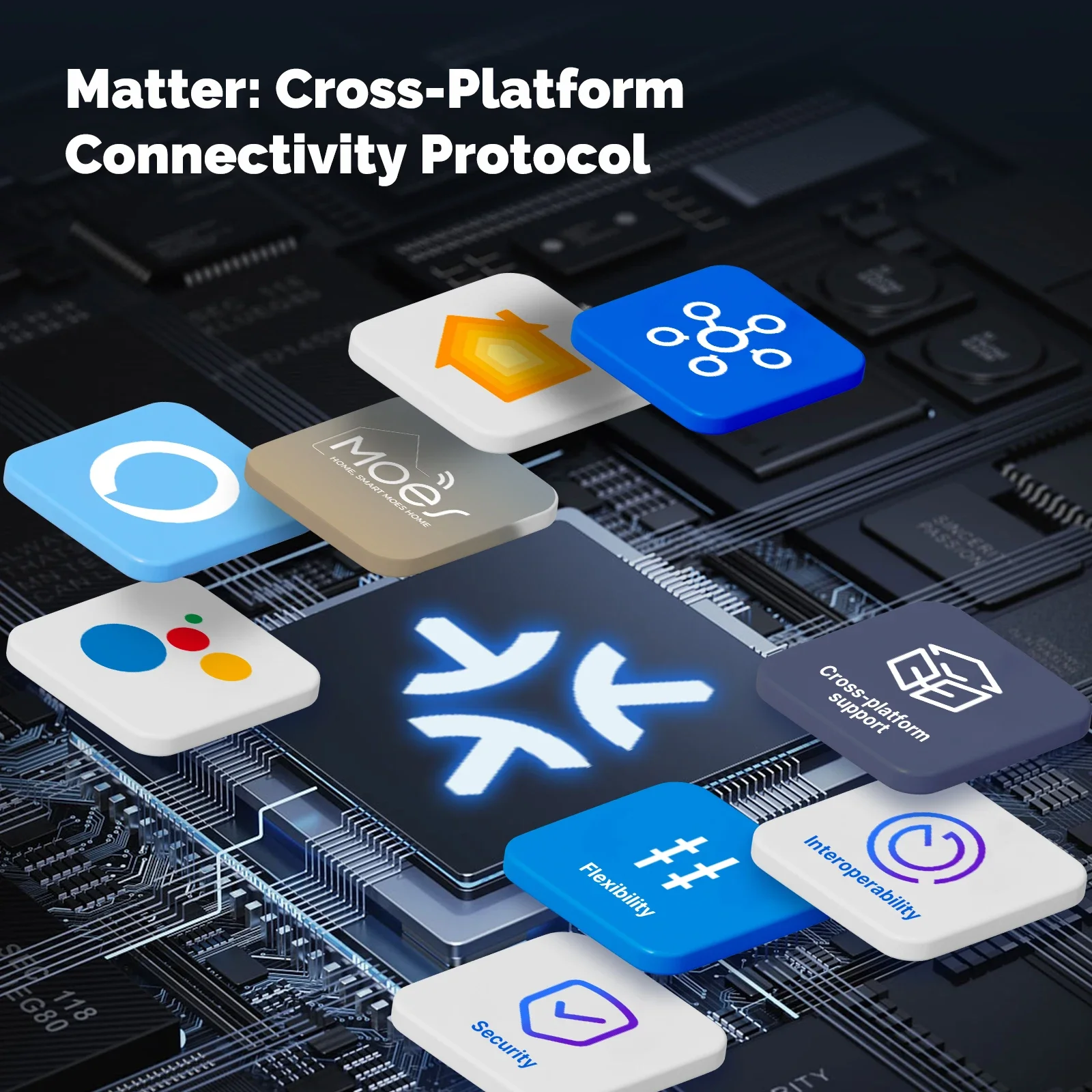 MOES Matter Tuya WiFi Sakelar  - Smart Home Matter ulasan dan harga