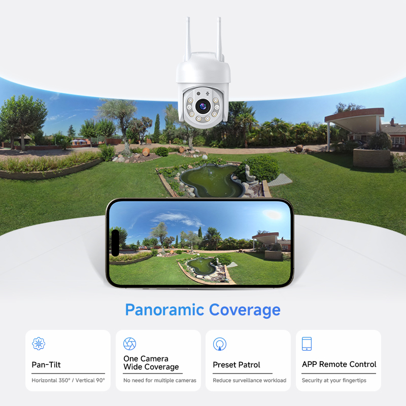 Kamera Keamanan 5MP 2K AI PTZ  - Smart Home Cctv Camera ulasan dan harga
