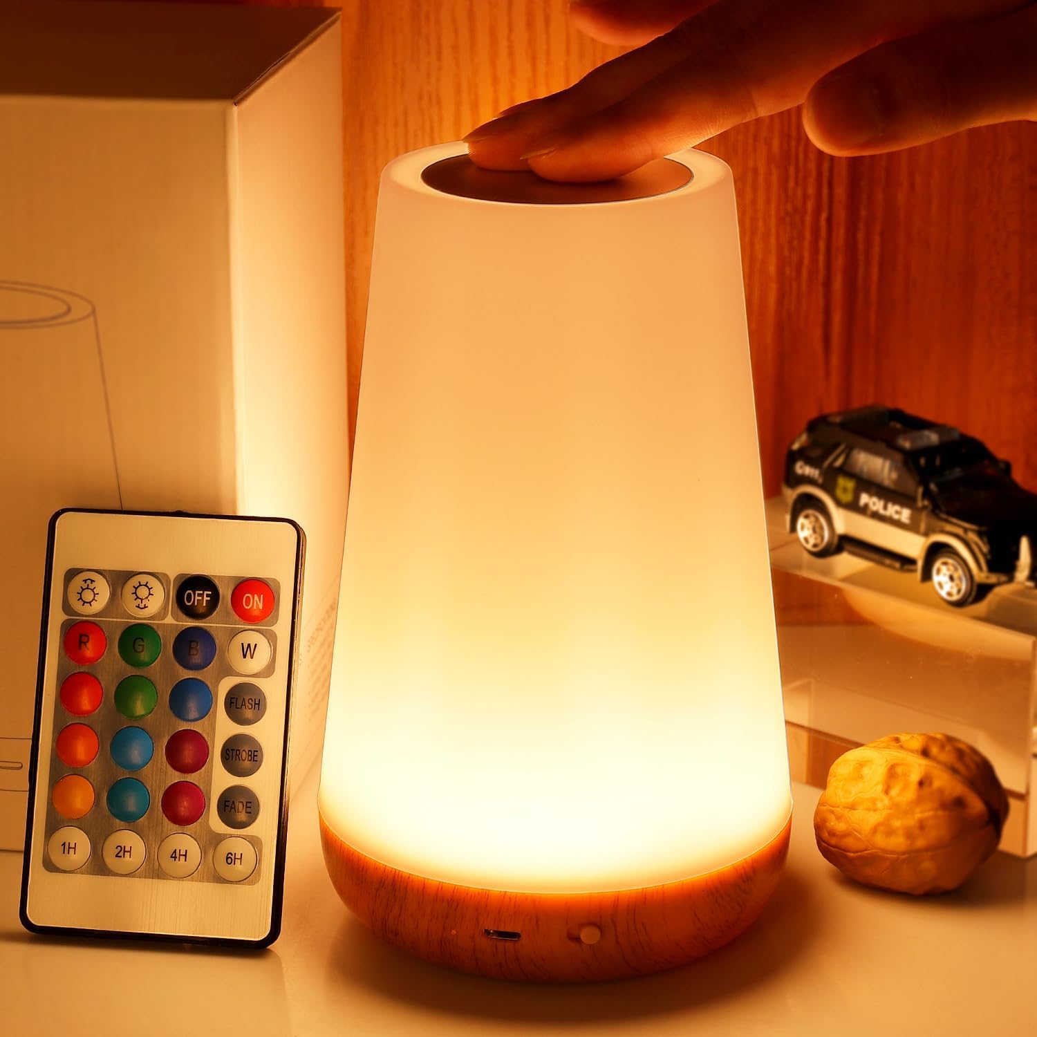 Lampu malam berubah 13 warna R - Smart Baby Night Light ulasan dan harga