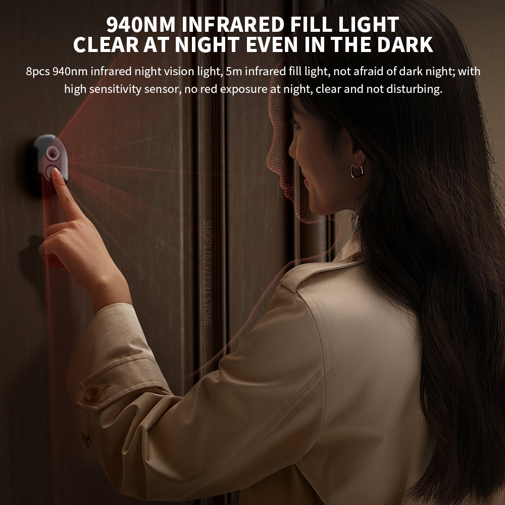 Xiaomi Smart Cat Eye 2 WiFi Ka - Smart Home Cctv ulasan dan harga