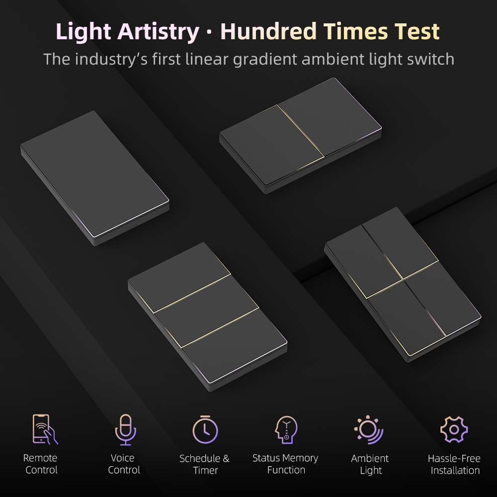 AVATTO Sakelar Lampu Pintar Wi - Smart Home Matter ulasan dan harga