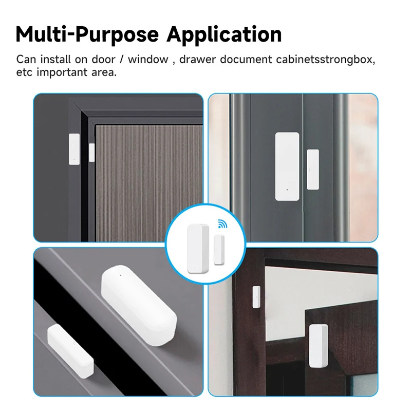 Tuya WiFi Sensor Pintu Pintar  - Smart Home Automation System ulasan dan harga
