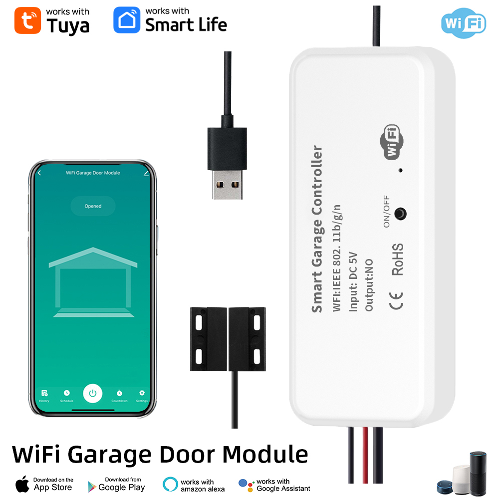 Pembuka pintu garasi cerdas DC - Smart Home Hub ulasan dan harga
